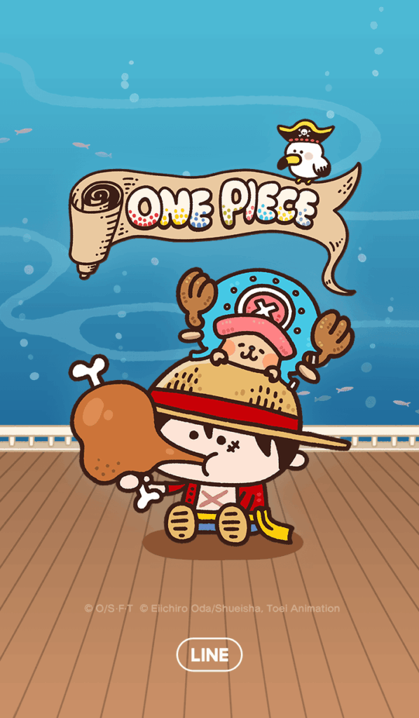 【LINE 官方主題下載】卡娜赫拉×航海王