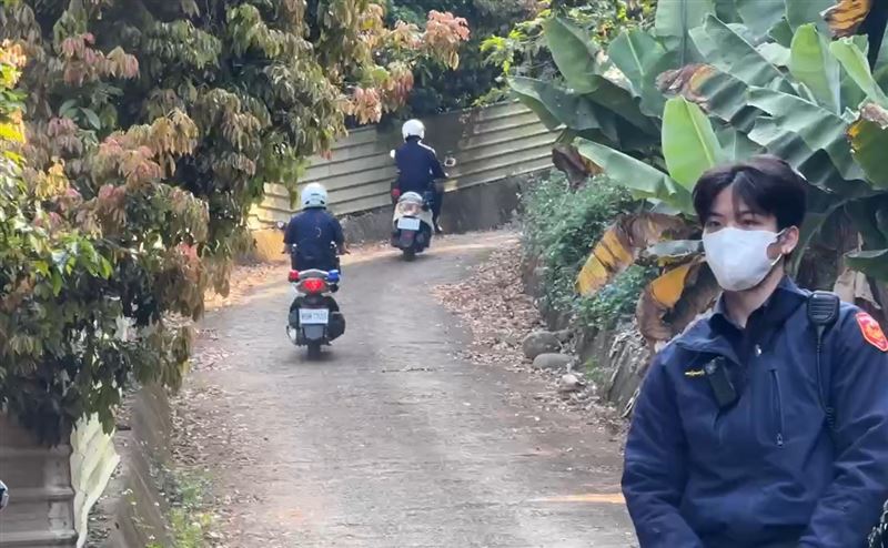 百果山命案相關現場周邊照片