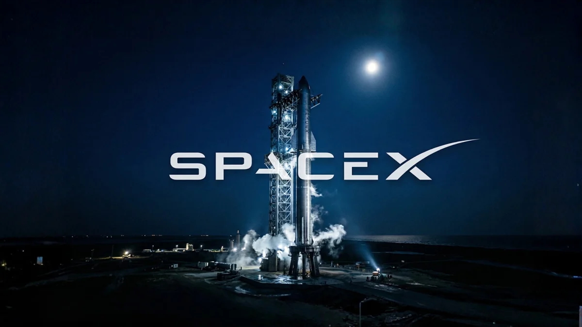 SpaceX 掛牌上市相關示意圖